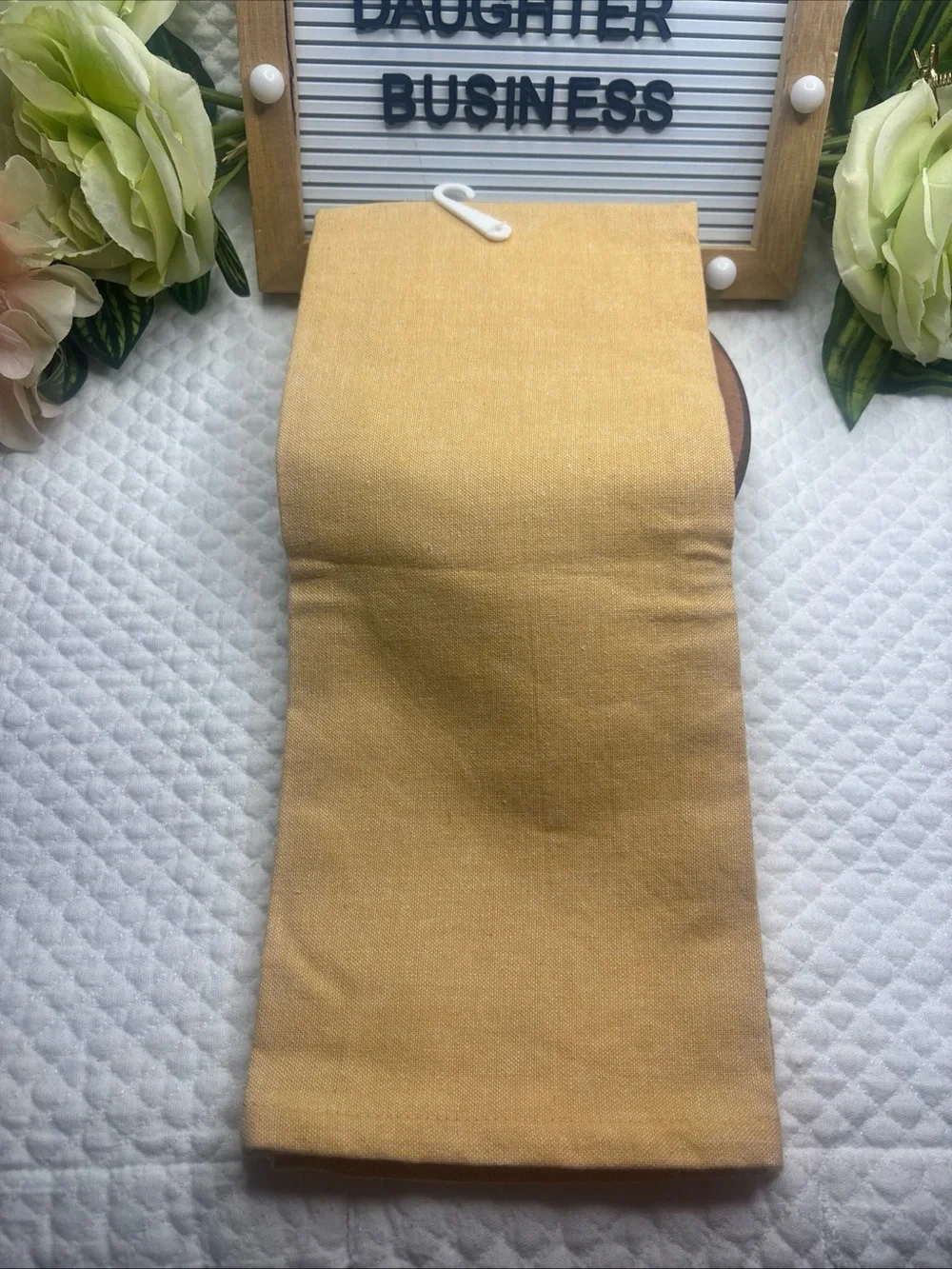 Sunflower Maze Yellow Cotton Kitchen Towel